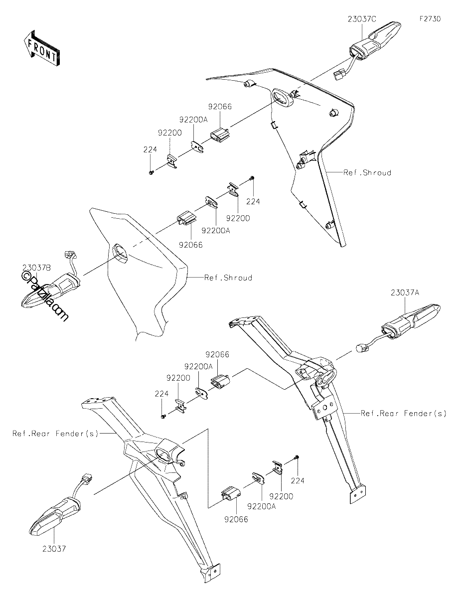 Diagrama de TURN SIGNALS
