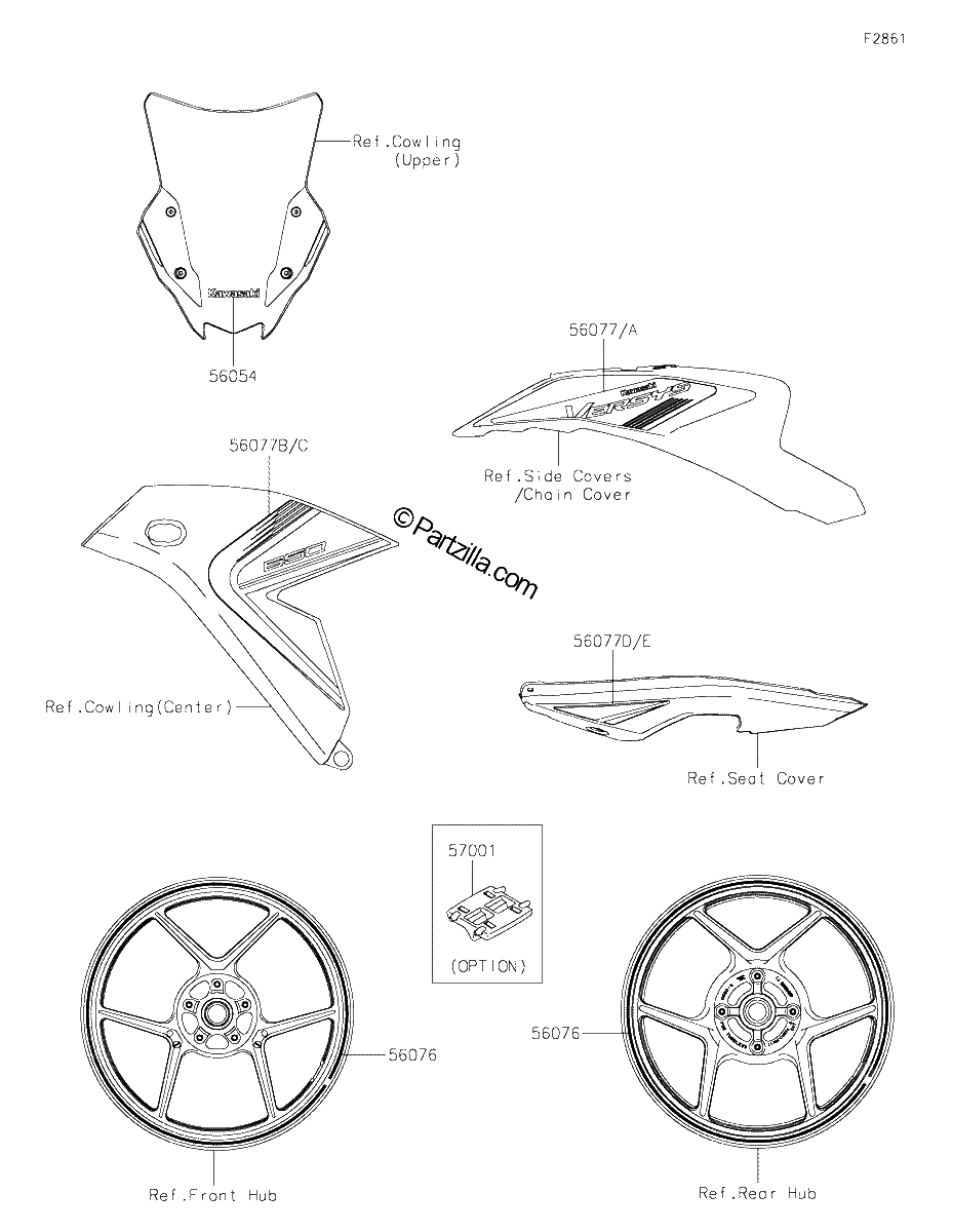 Diagrama de DECALS GRAY CN