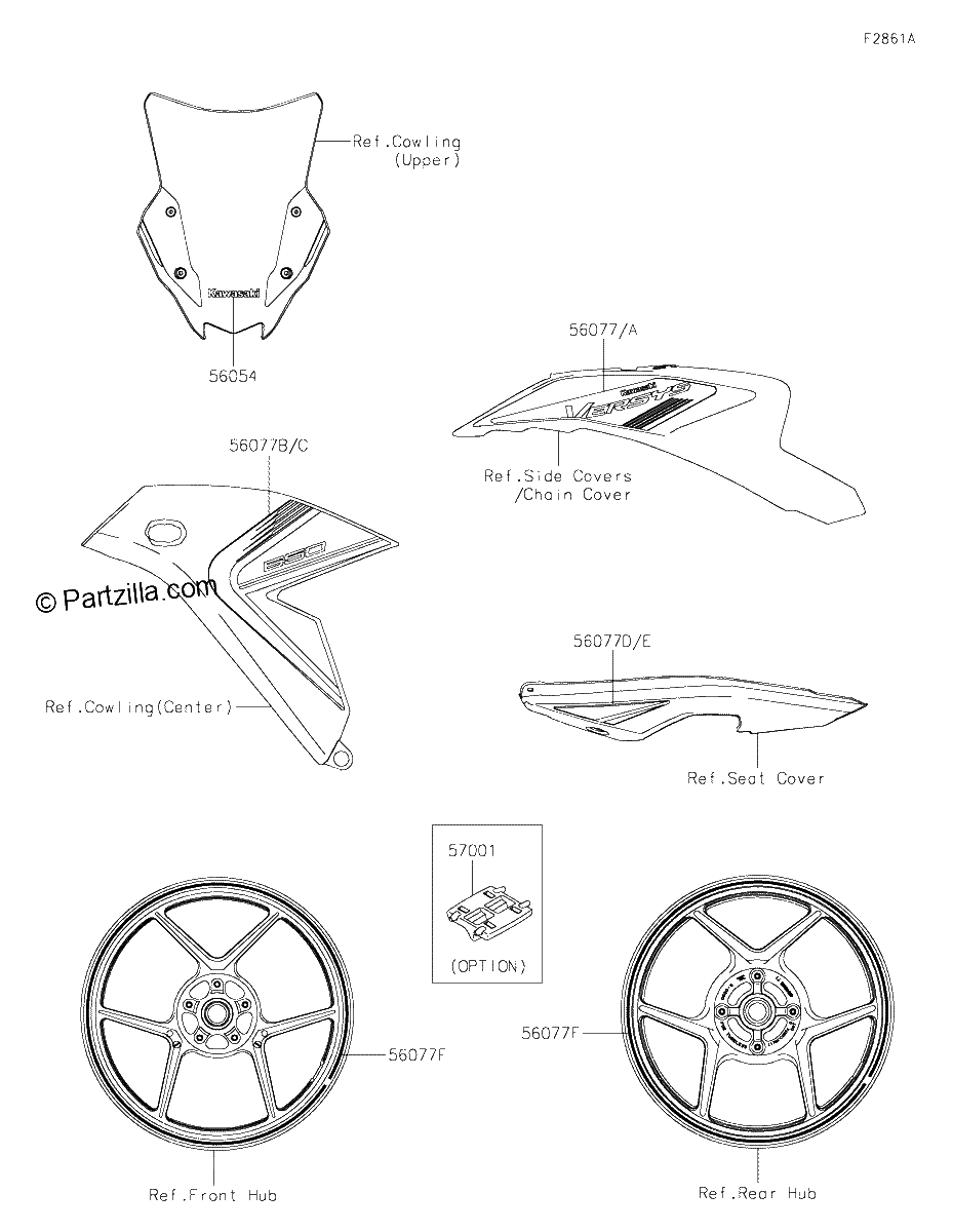 Diagrama de DECALS WHITE CA