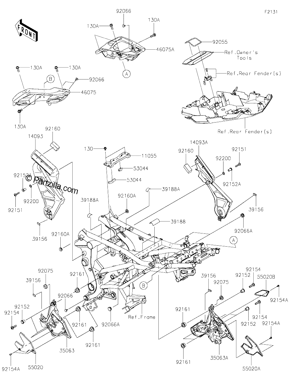 Diagrama de FRAME FITTINGS