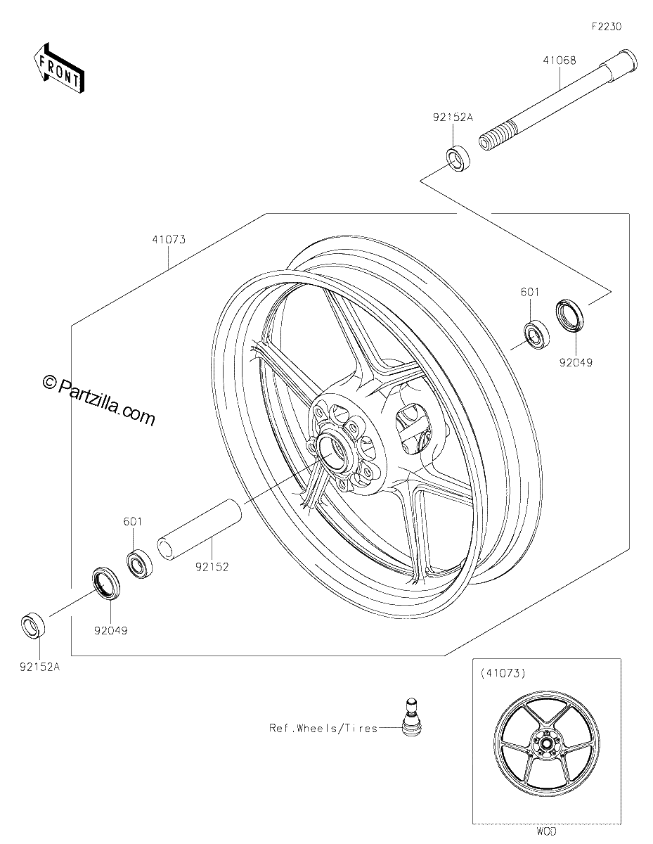 Diagrama de FRONT HUB