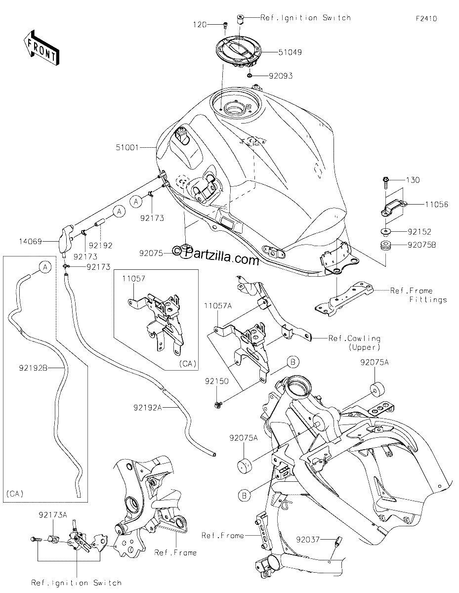 Diagrama de FUEL TANK