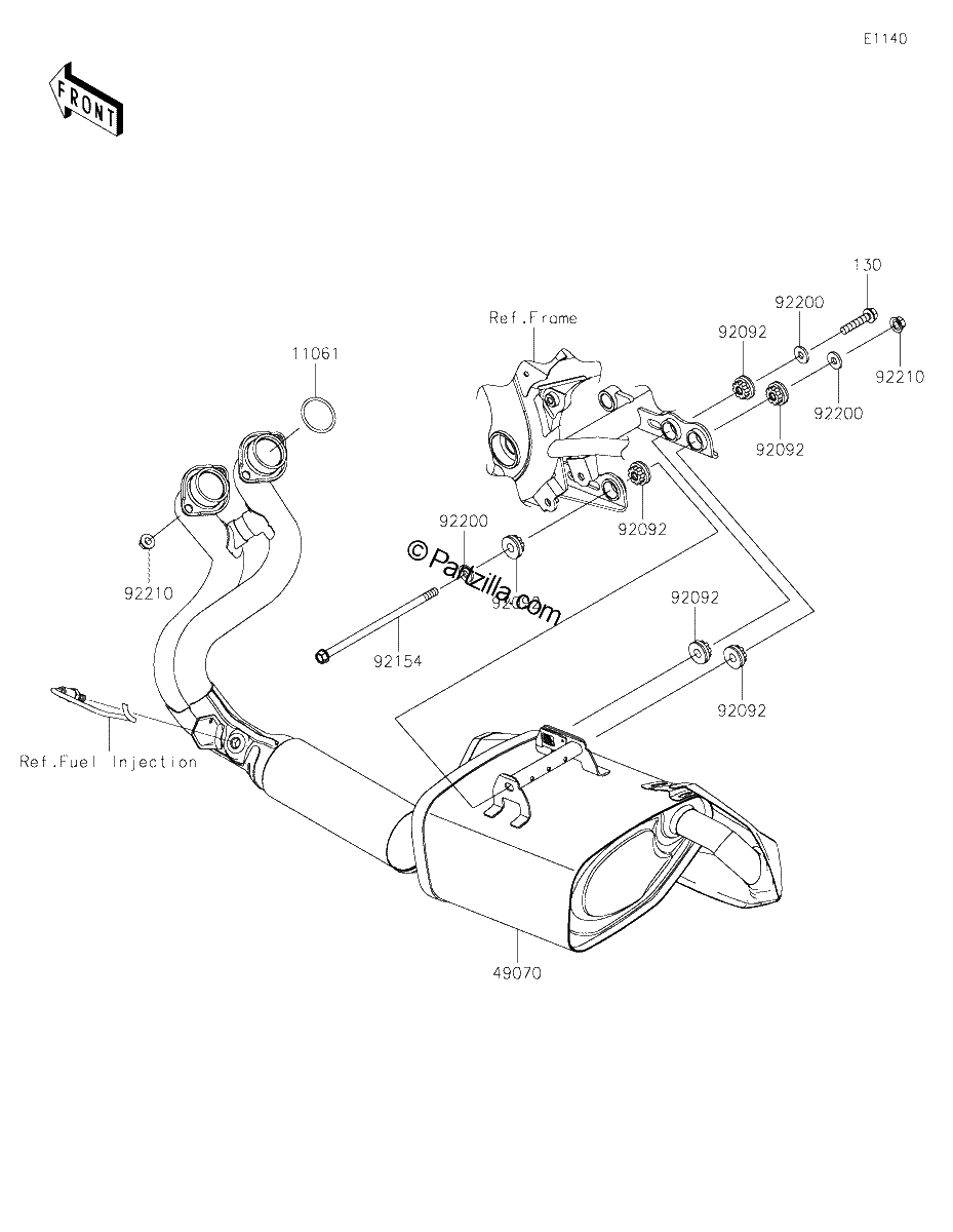 Diagrama de MUFFLER S