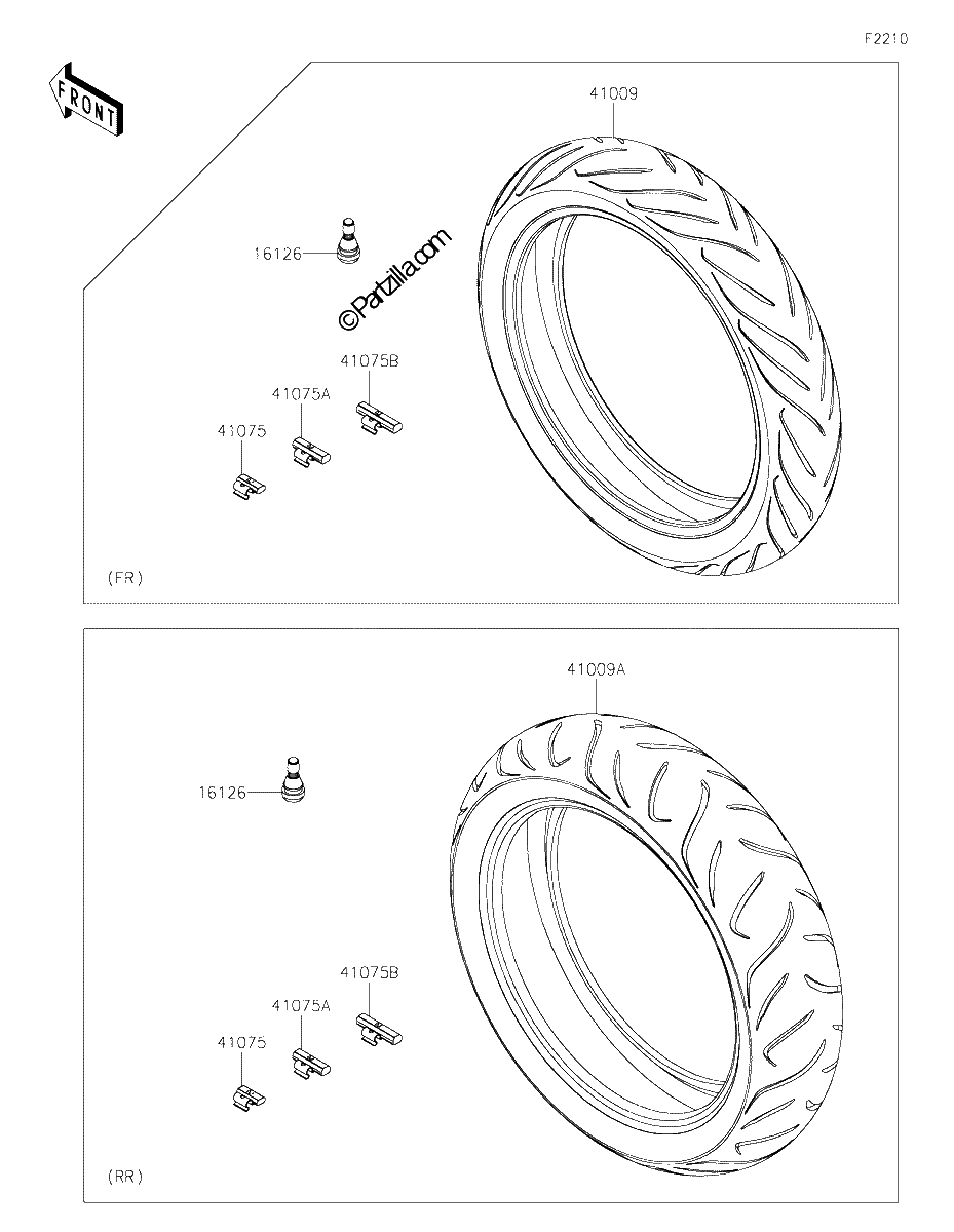 Diagrama de WHEELS TIRES