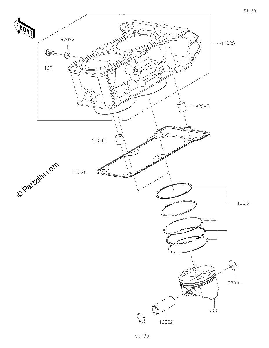 Diagrama de CYLINDER PISTON S