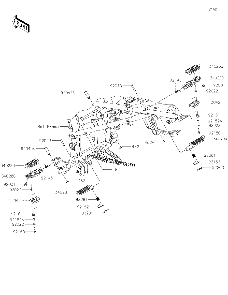 Diagrama de FOOTRESTS