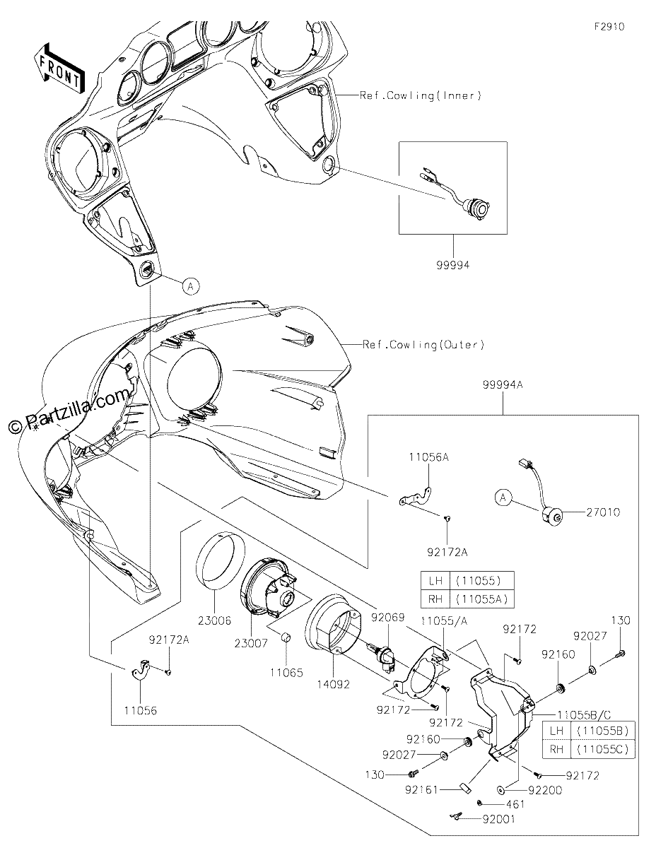 Diagrama de ACCESSORY AUX DRIVING LIGHT