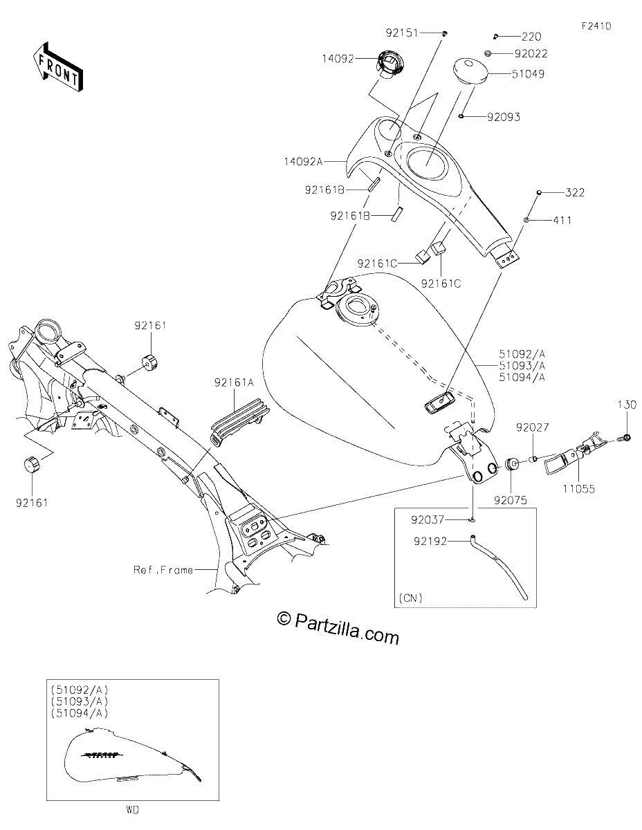 Diagrama de FUEL TANK