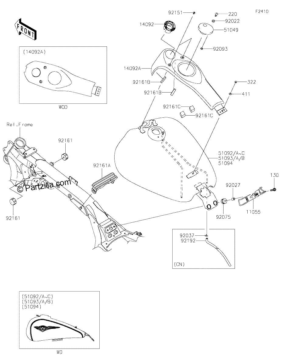 Diagrama de FUEL TANK