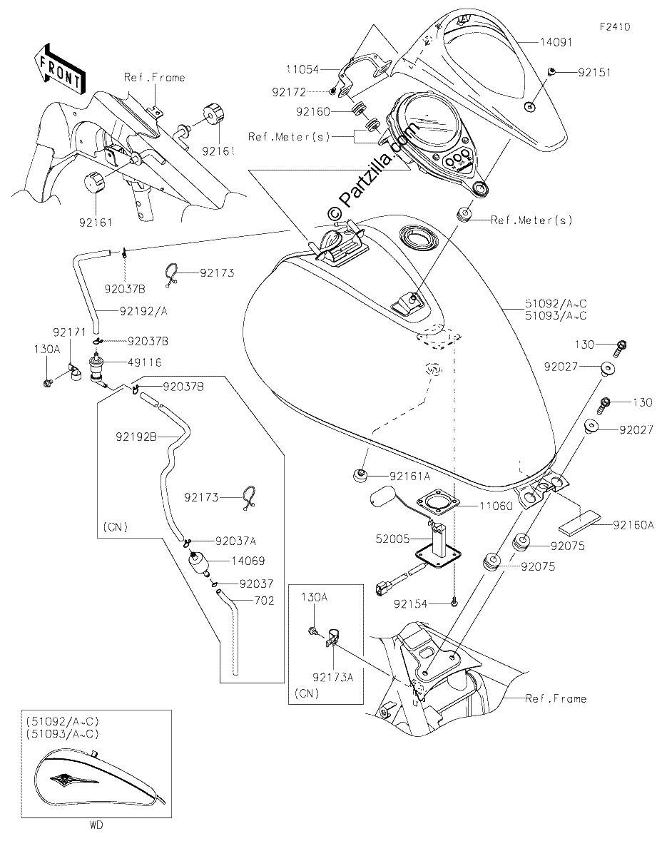 Diagrama de FUEL TANK