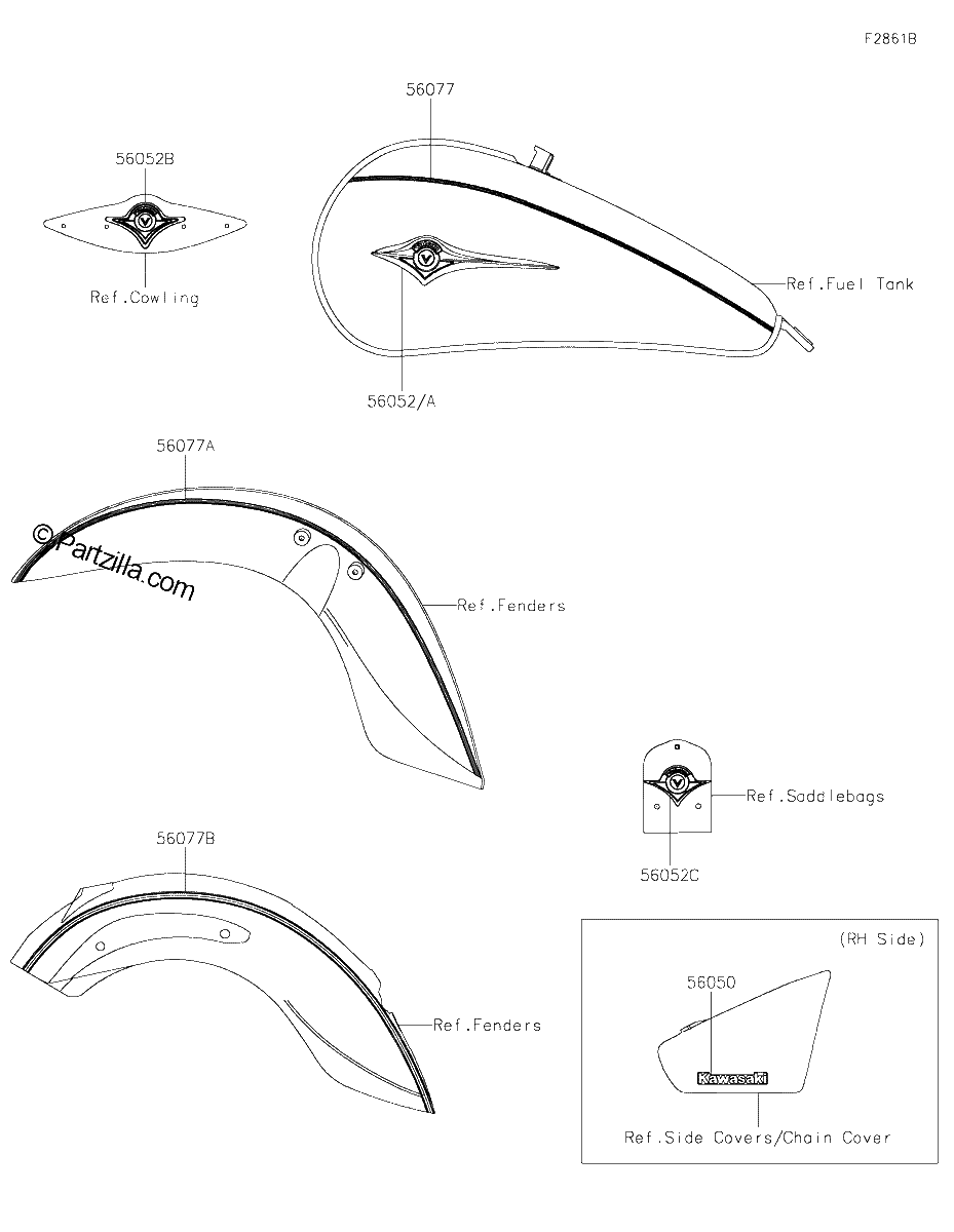 Diagrama de DECALS DRFNN DRFNL