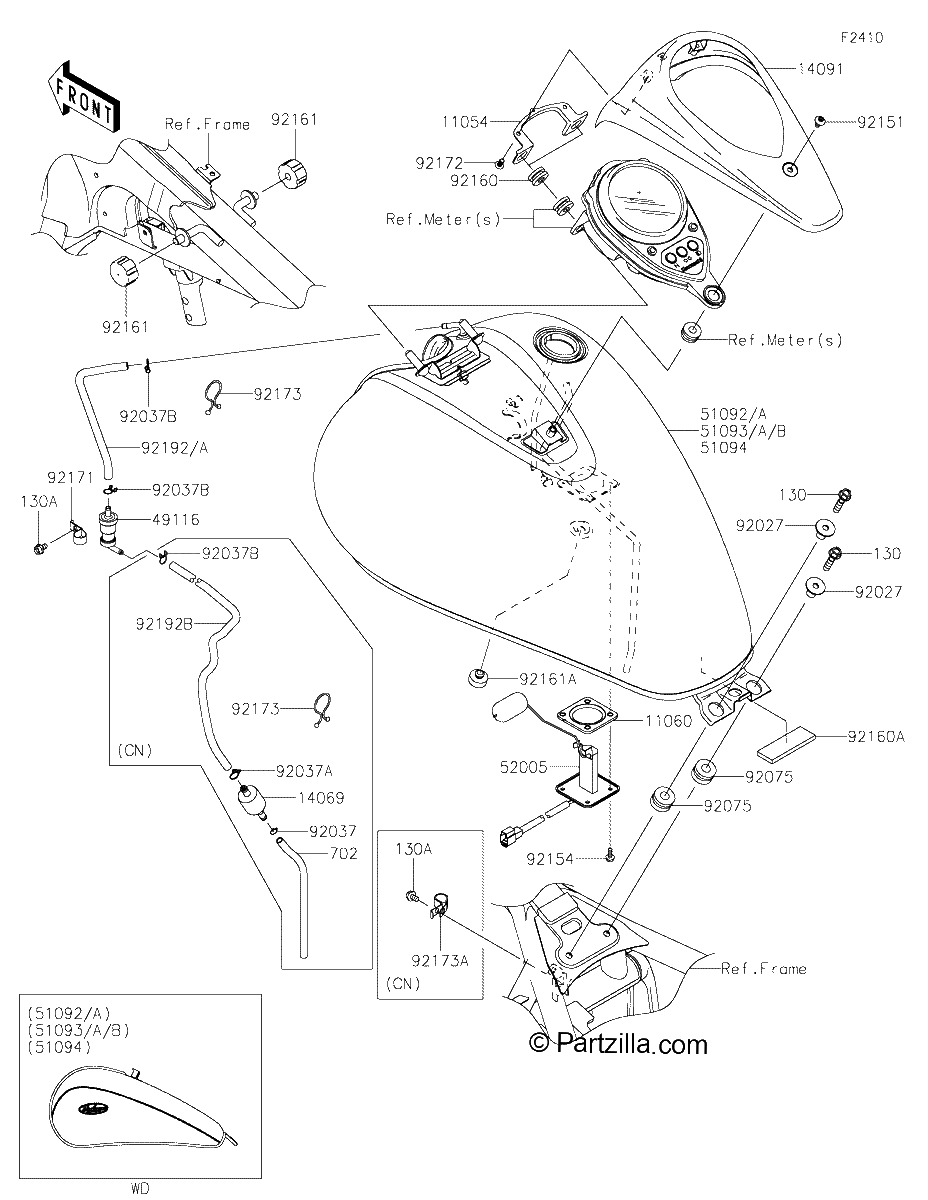 Diagrama de FUEL TANK