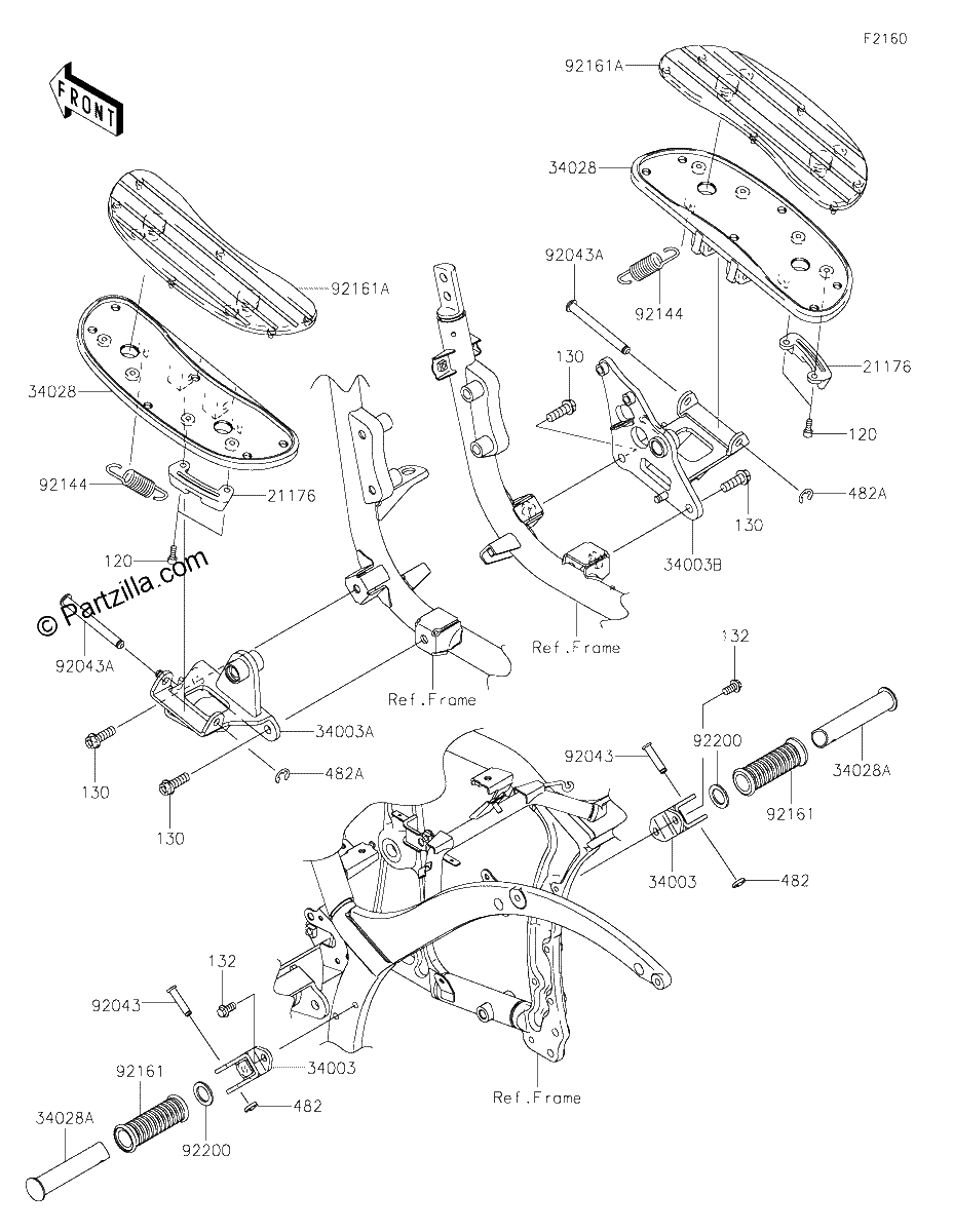 Diagrama de FOOTRESTS