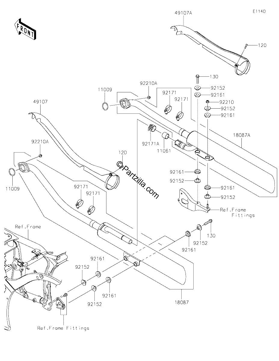 Diagrama de MUFFLER S