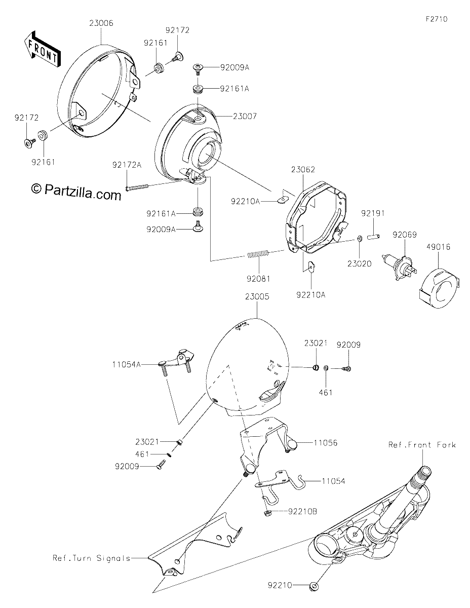 Diagrama de HEADLIGHT S