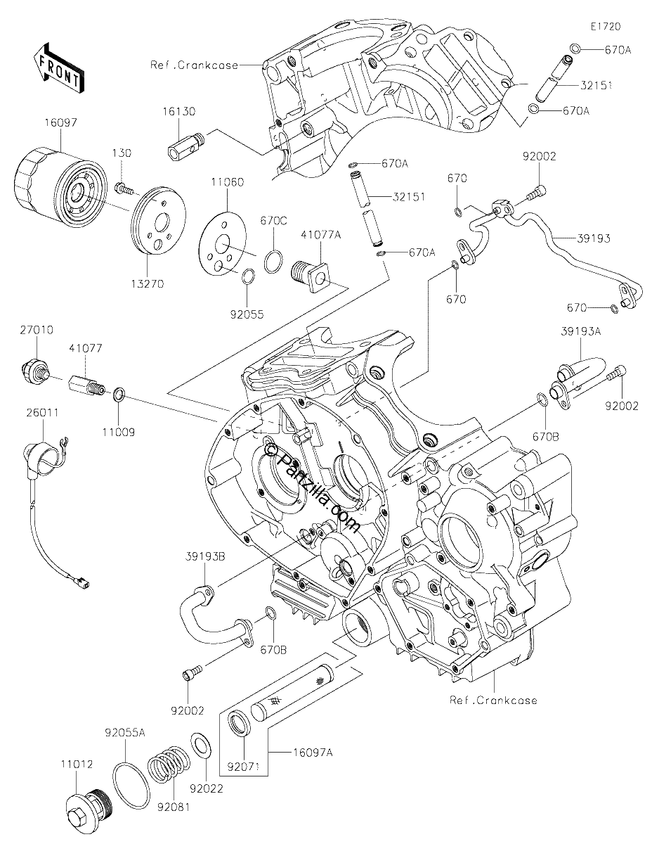 Diagrama de OIL FILTER