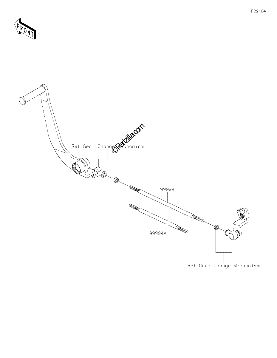Diagrama de CCESSORY TIE ROD