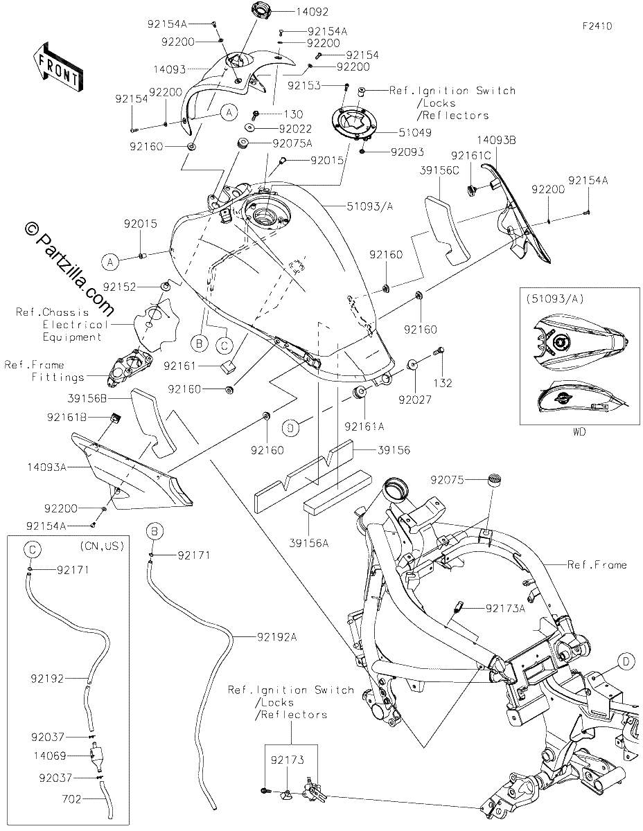 Diagrama de FUEL TANK