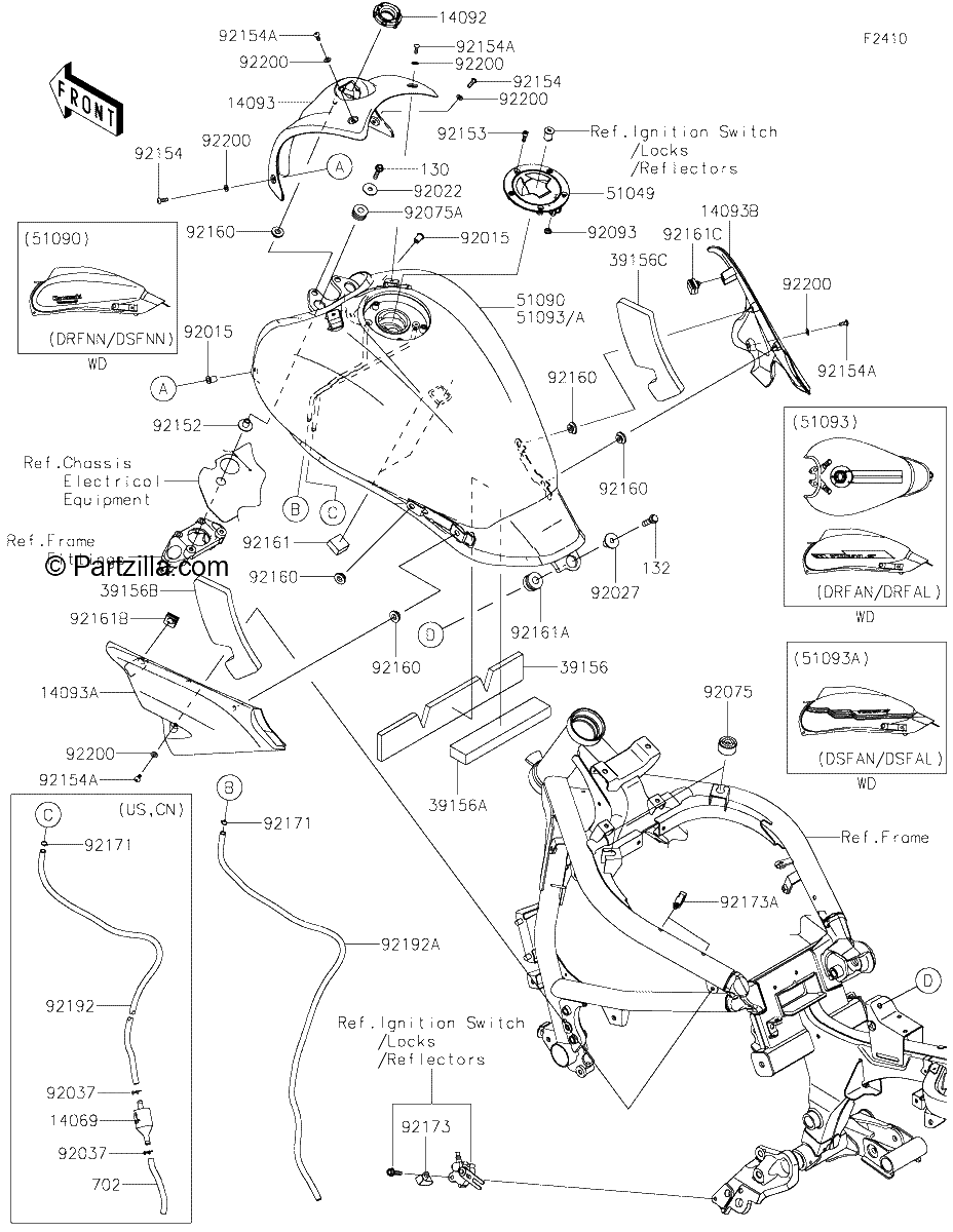 Diagrama de FUEL TANK