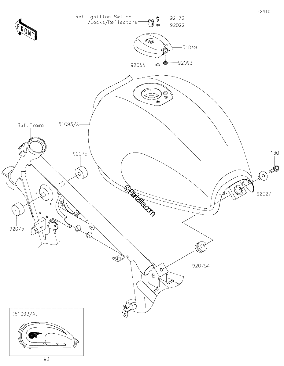 Diagrama de FUEL TANK