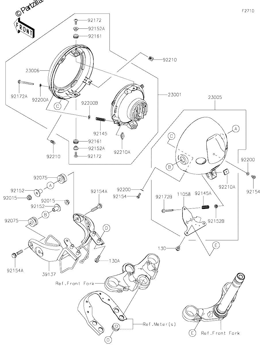 Diagrama de HEADLIGHT S