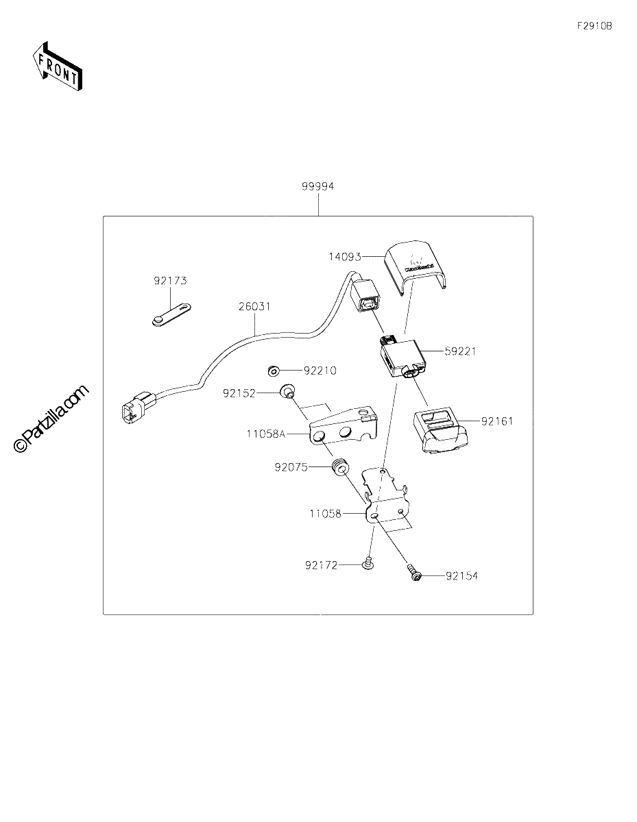 Diagrama de ACCESSORY USB OUTLET