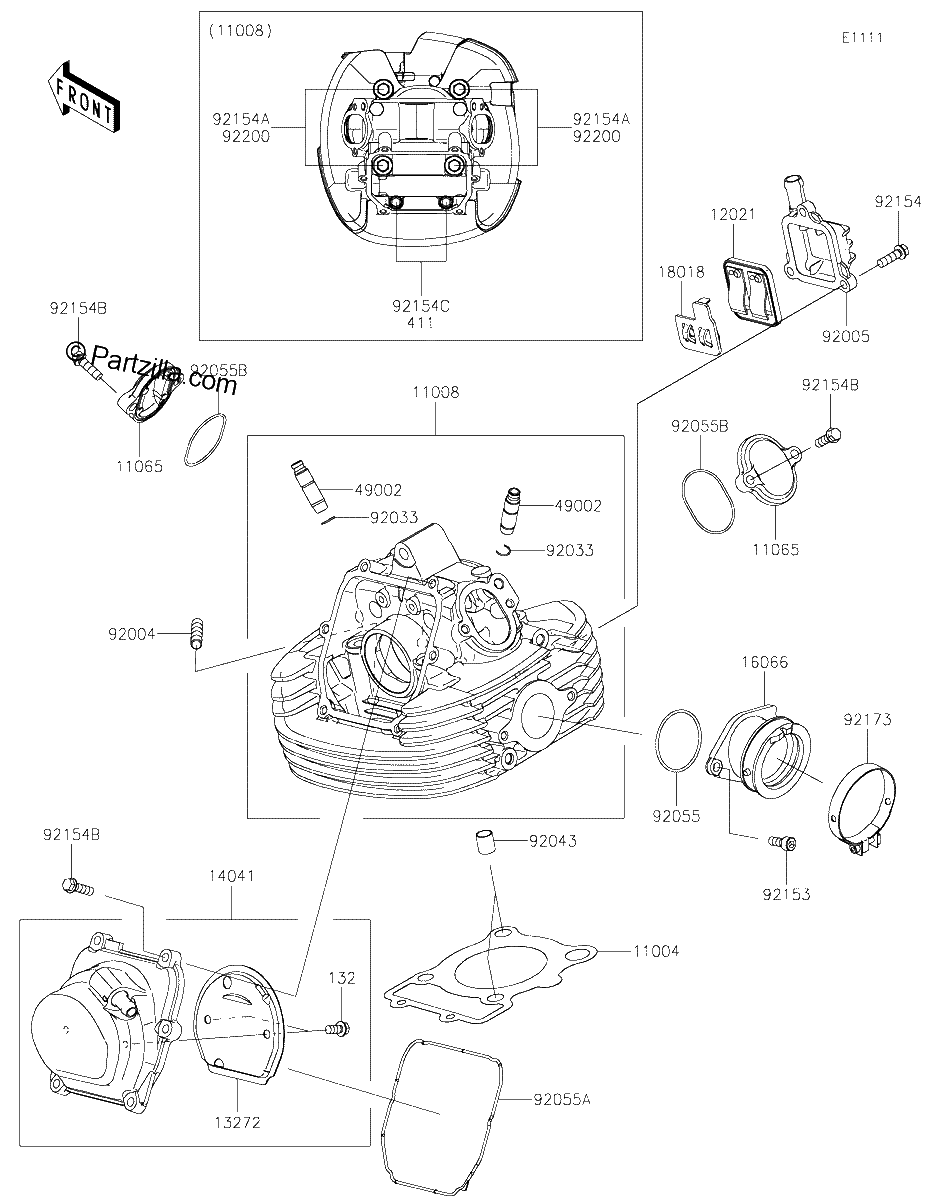 Diagrama de CYLINDER HEAD
