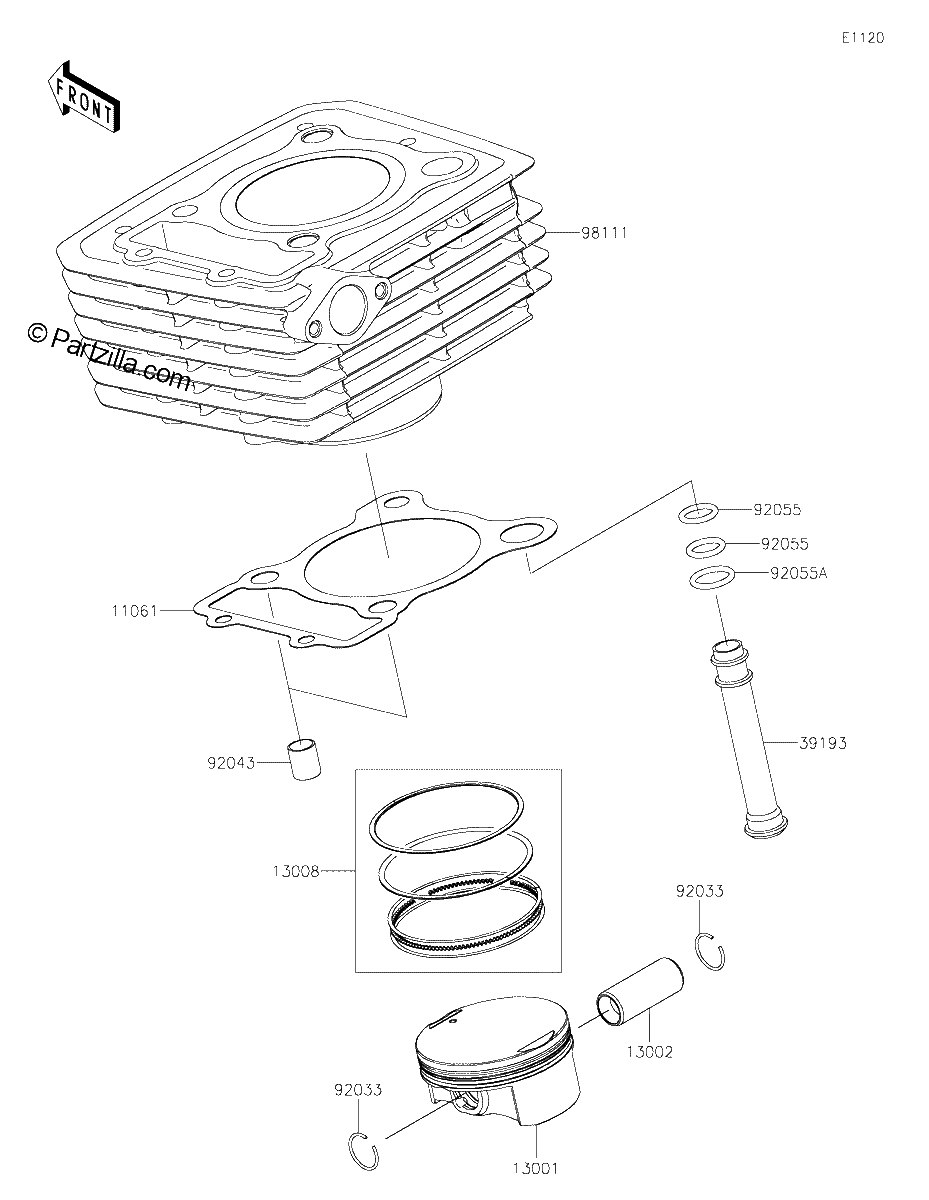 Diagrama de CYLINDER PISTON S