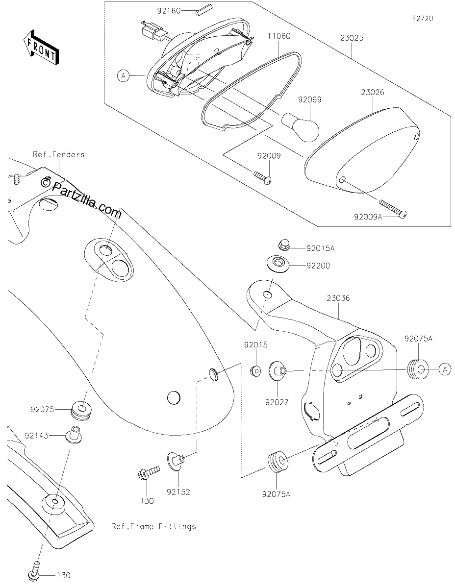 Diagrama de TAILLIGHT S