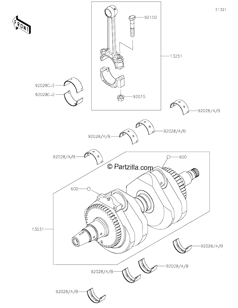 Diagrama de CRANKSHAFT