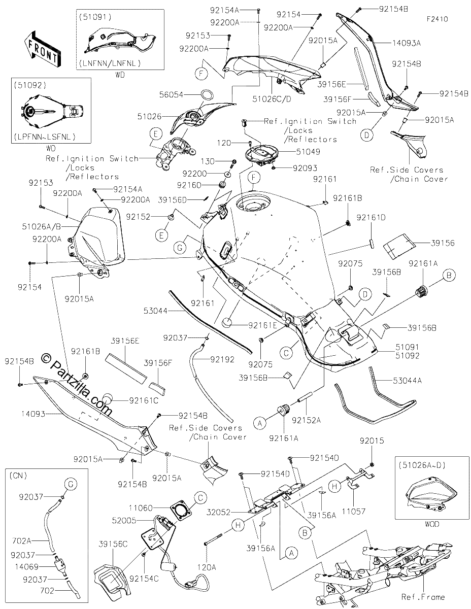 Diagrama de FUEL TANK