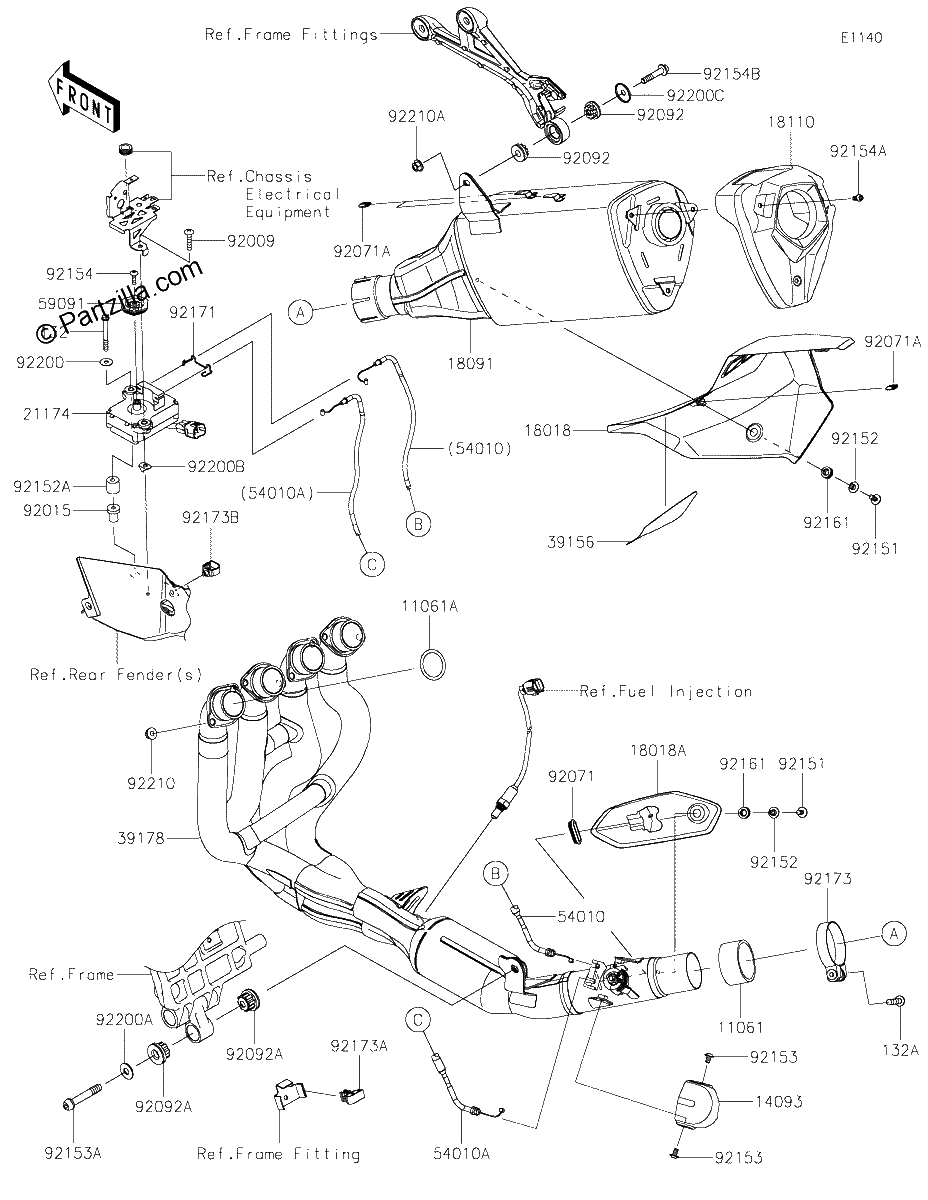 Diagrama de MUFFLER S