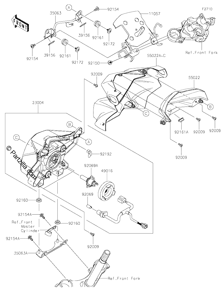 Diagrama de HEADLIGHT S