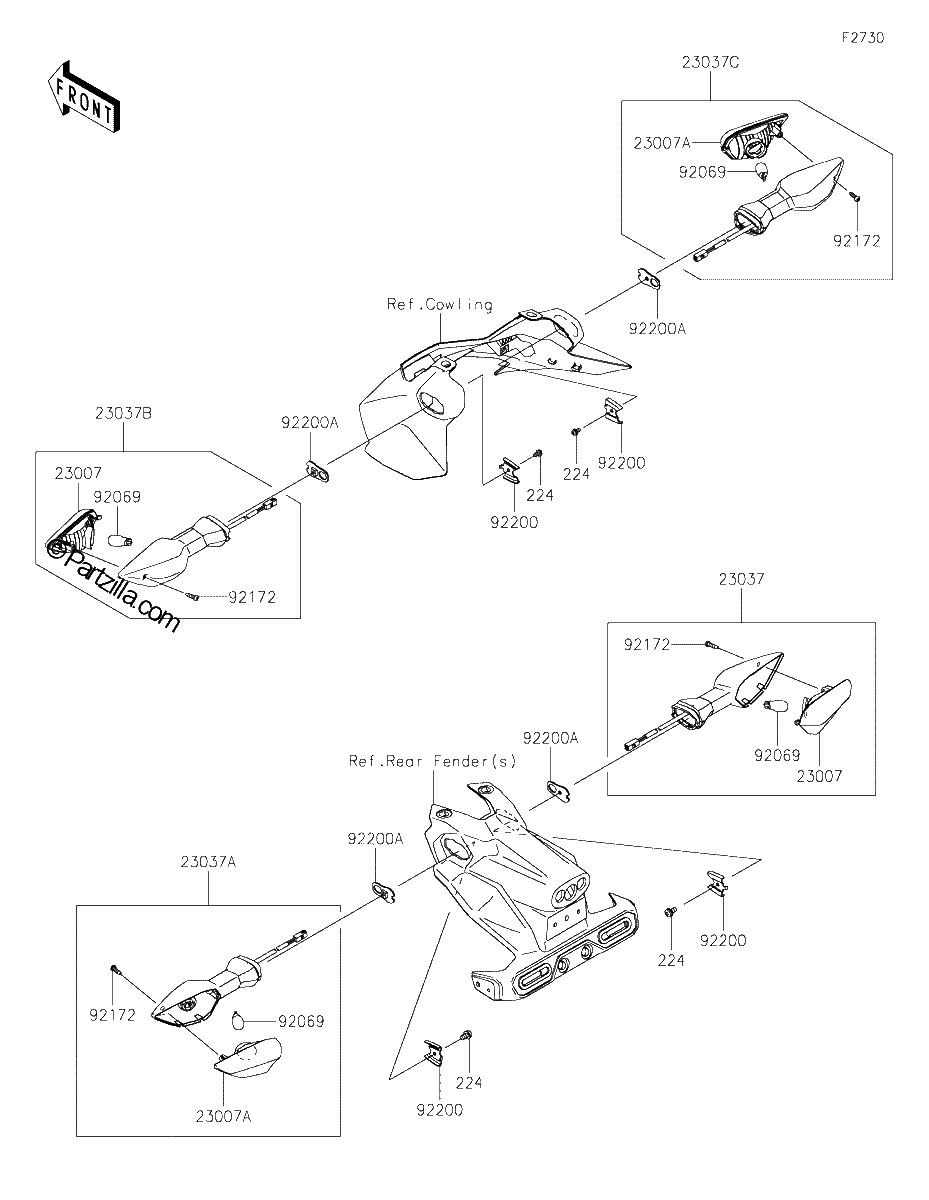 Diagrama de TURN SIGNALS