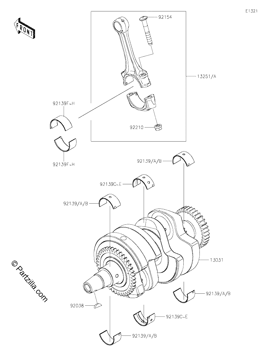 Diagrama de CRANKSHAFT