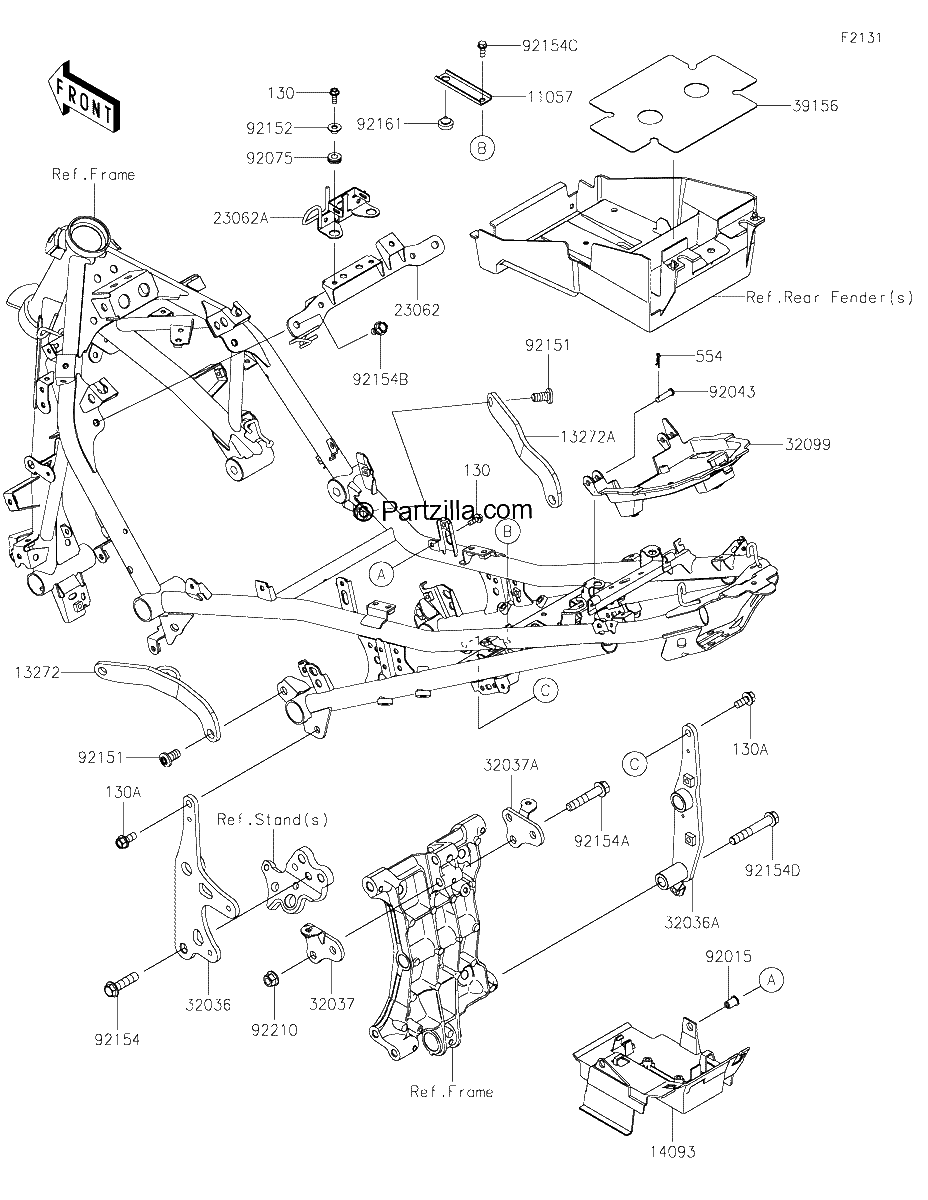 Diagrama de FRAME FITTINGS