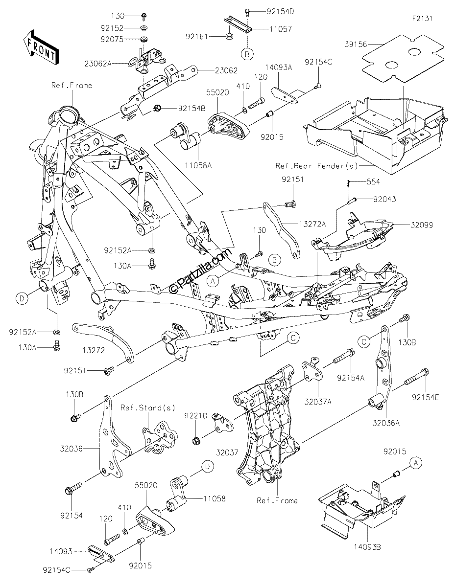 Diagrama de FRAME FITTINGS