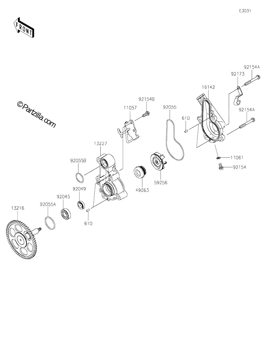 Diagrama de WATER PUMP