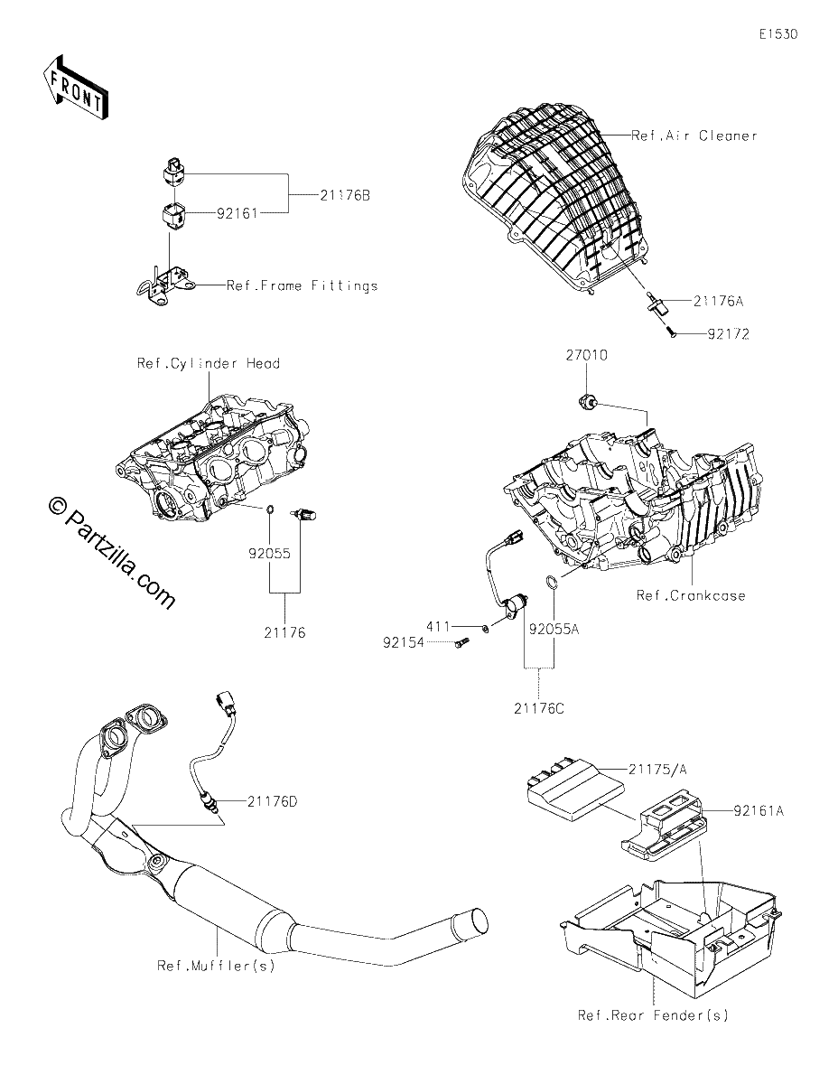 Diagrama de FUEL INJECTION