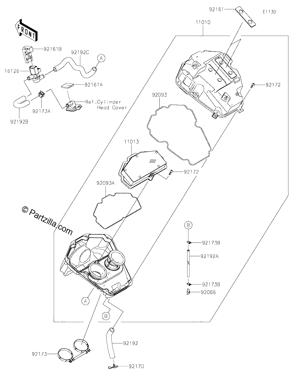 Diagrama de AIR CLEANER