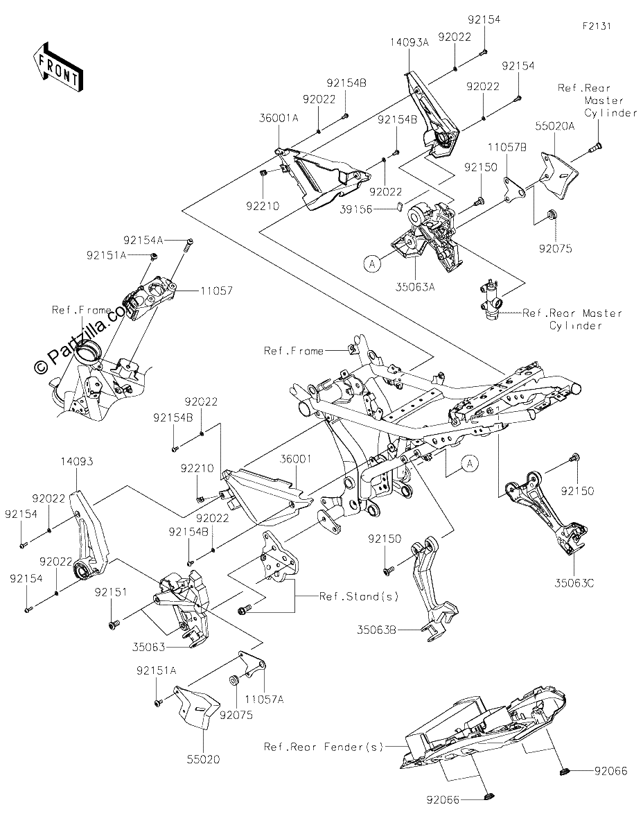 Diagrama de FRAME FITTINGS