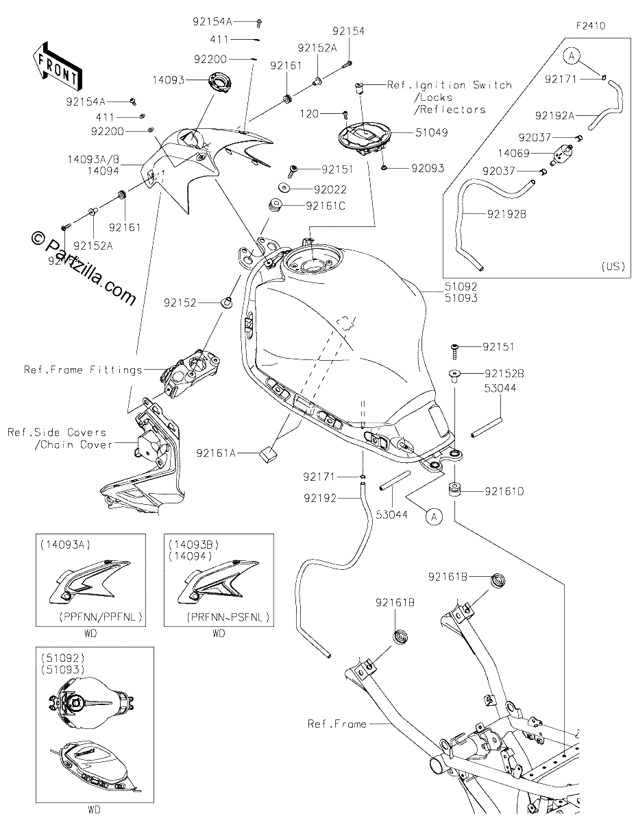 Diagrama de FUEL TANK