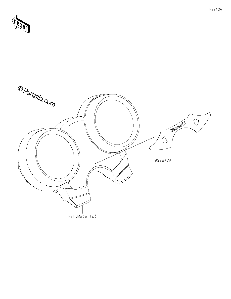 Diagrama de ACCESSORY INDICATOR COVER