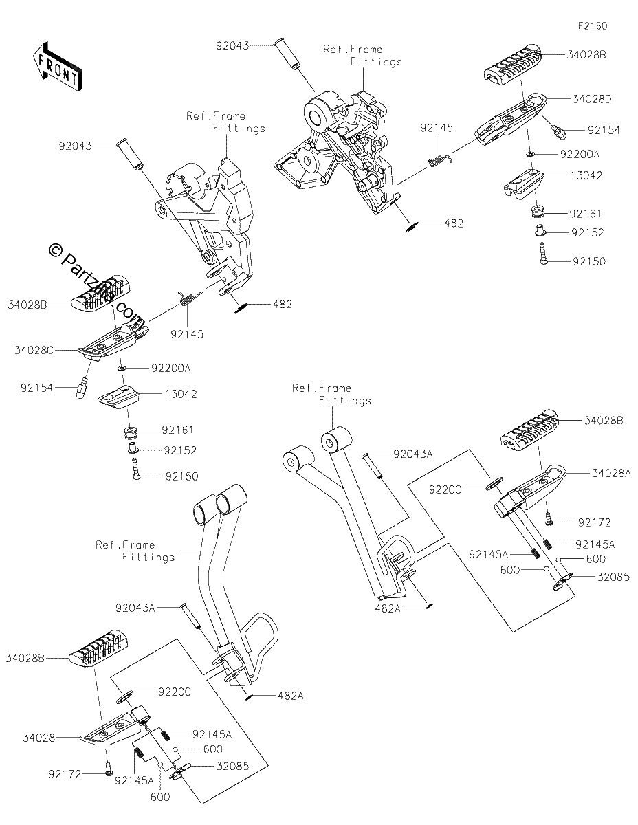 Diagrama de FOOTRESTS