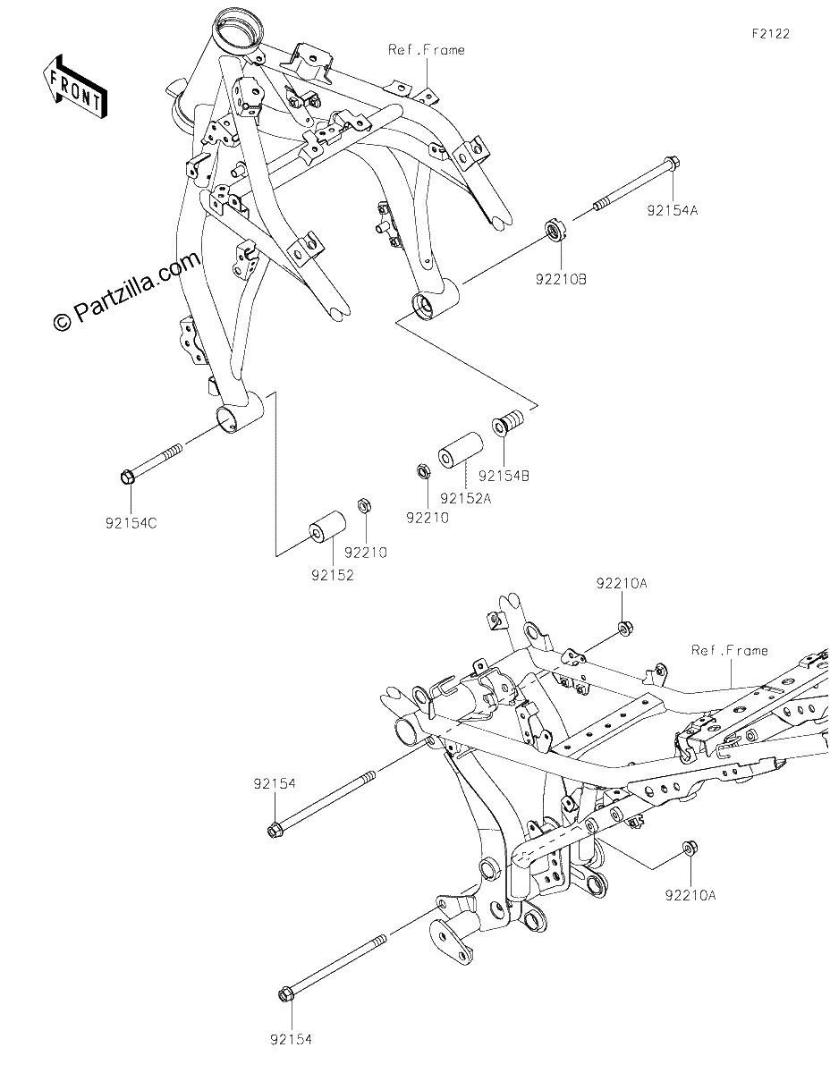 Diagrama de ENGINE MOUNT