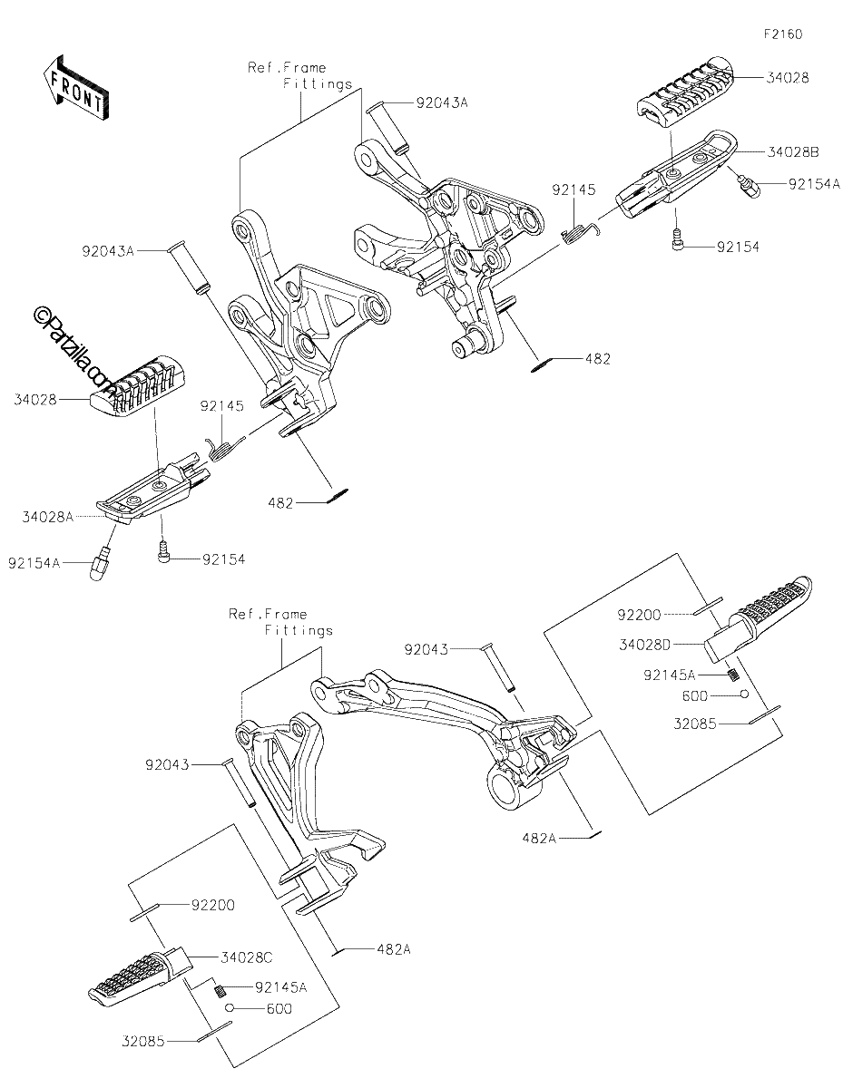 Diagrama de FOOTRESTS