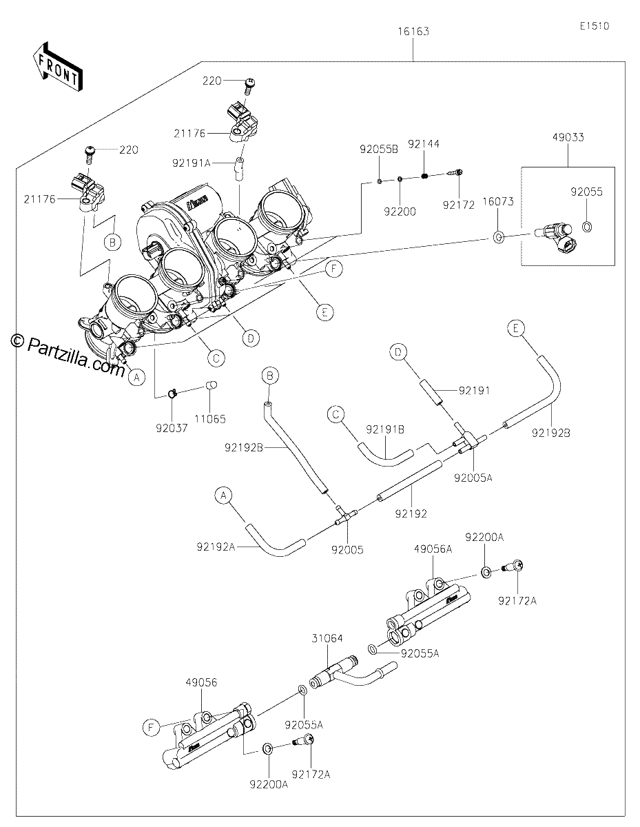 Diagrama de THROTTLE US
