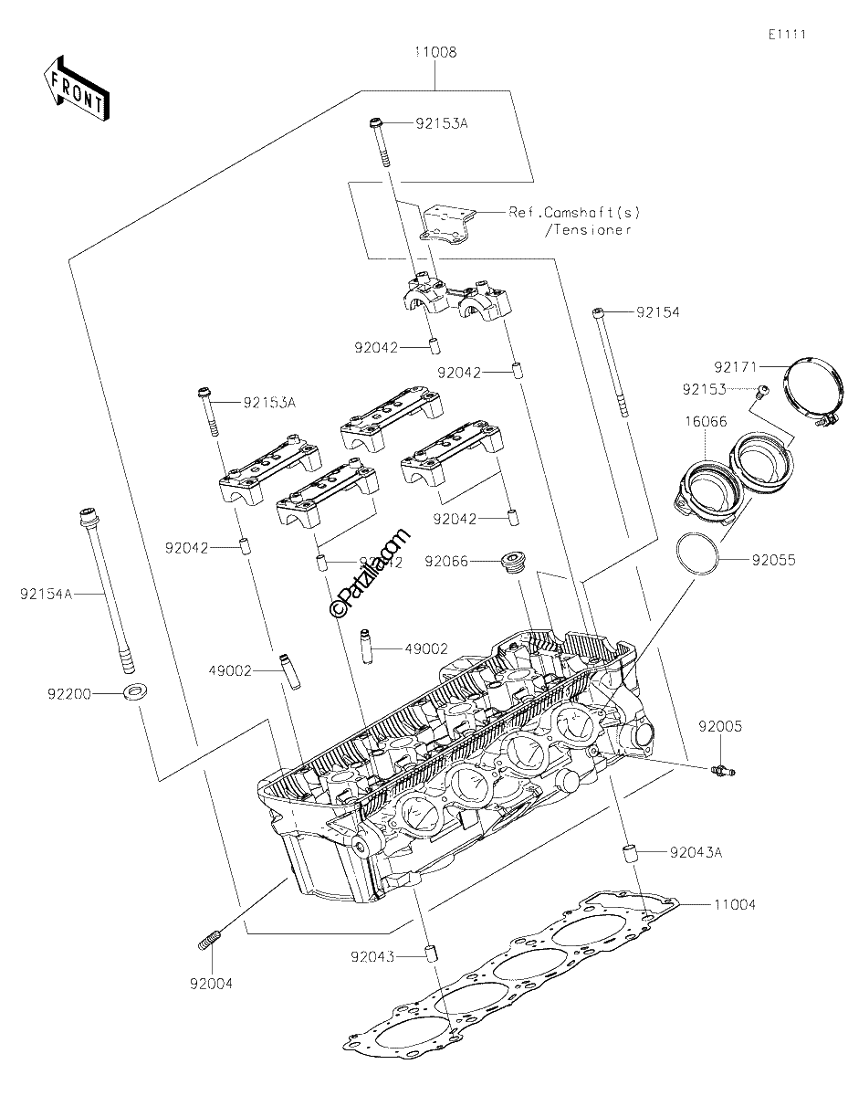 Diagrama de CYLINDER HEAD
