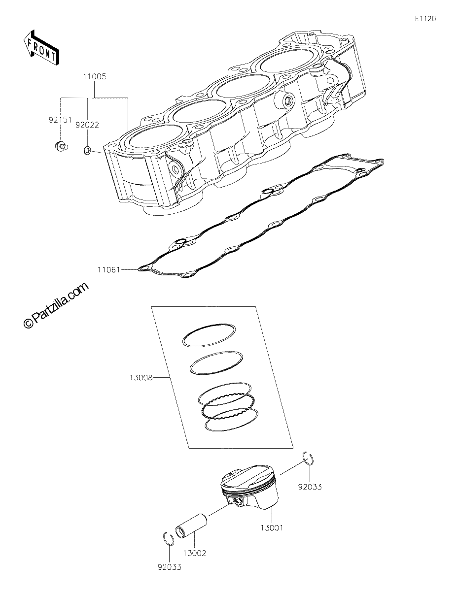 Diagrama de CYLINDER PISTON S