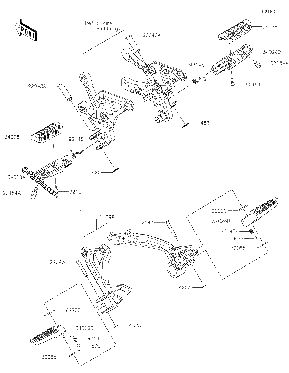 Diagrama de FOOTRESTS